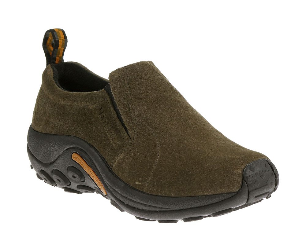 Merrell Slip Ons Olive - Jungle Moc Wide Width - Womens 97LGVFWMA